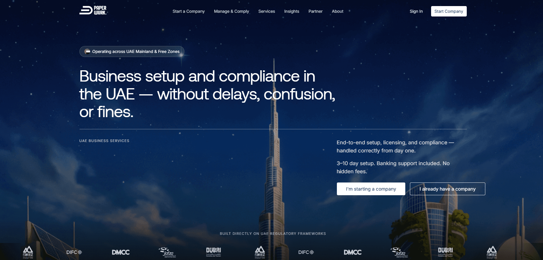 Screenshot of Paperwurk