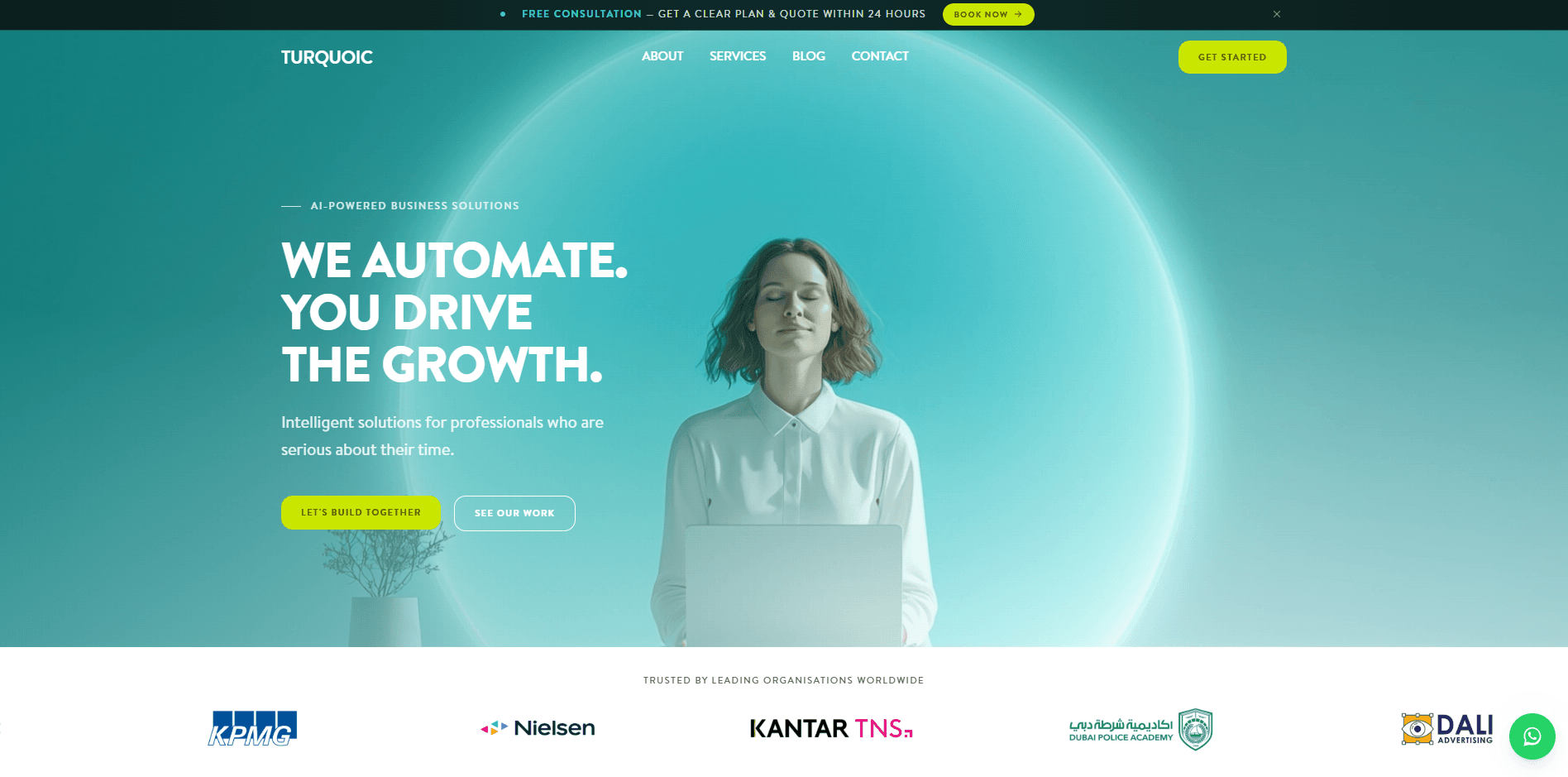 Screenshot of Turquoic